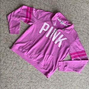 ⚠️HUGE MOVING SALE vs pink quarter zip sweatshirt
